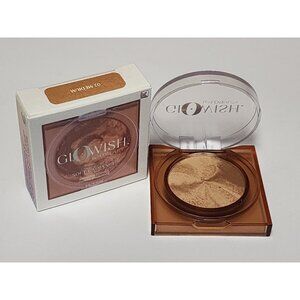Huda Beauty Glowish Soft Radiance Bronzing Powder Travel 02 MEDIUM 3g .1oz